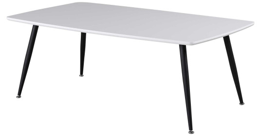 Venture Design Plaza salongbord Svart/hvit 120 x 70 cm