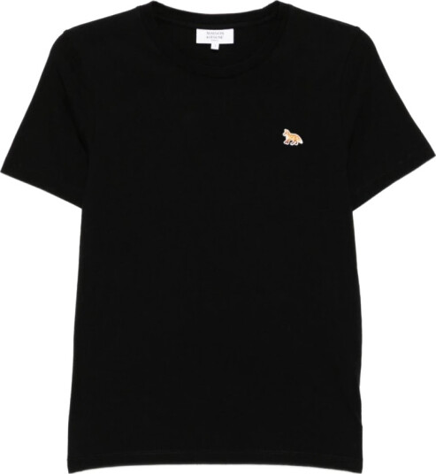 Maison Kitsuné Dame Topper Svart S,
