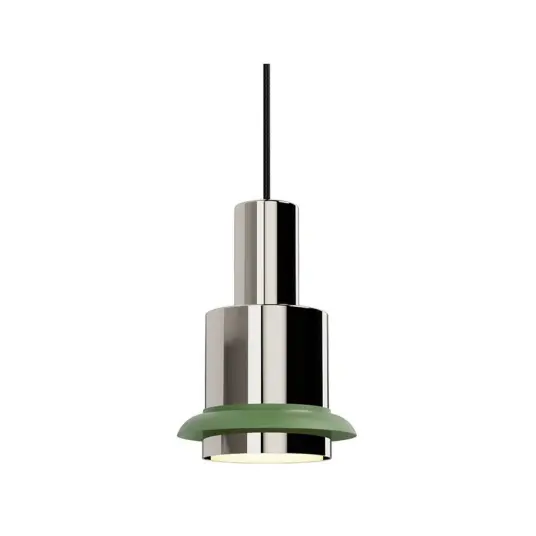 Chaumont Pendel Ø19xH28 Nickel/Green DCW Chaumont Pendel Ø19xH28 Nickel/Green DCW