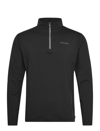 Calvin Klein Golf Newport Half Zip   Black   XXL