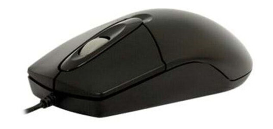 A4Tech OP-720 Optisk Kablet Mus 3 Knapper 800 dpi Svart
