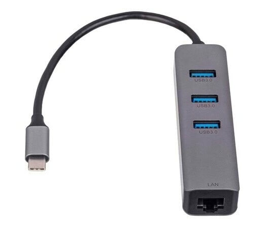 Akyga AK-AD-66 - network adapter - USB-C - Gigabit Ethernet x 1 Akyga AK-AD-66 - network adapter - USB-C - Gigabit Ethernet x 1