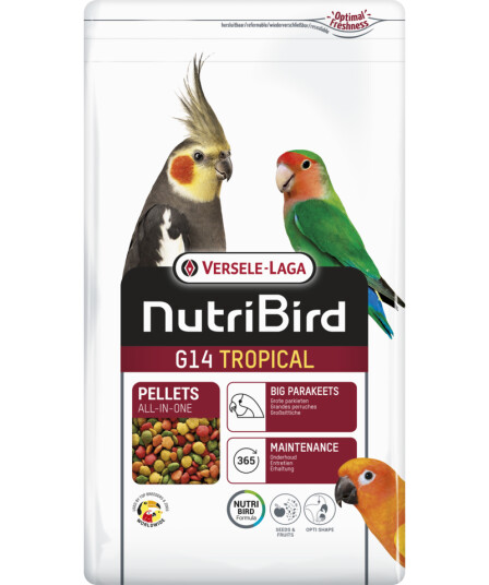 Nutribird G14 Tropical (Undulat) 1 kg Nutribird G14 Tropical (Undulat) 1 kg