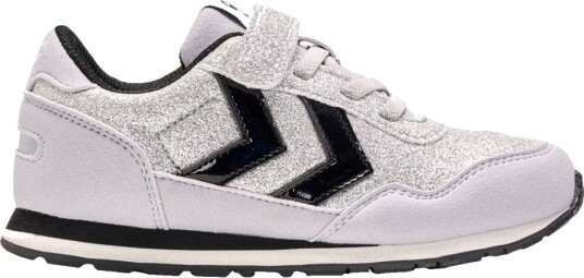 Hummel Sko Reflex Glitter Jr Sølv Hummel 32 Sko Grå Svart