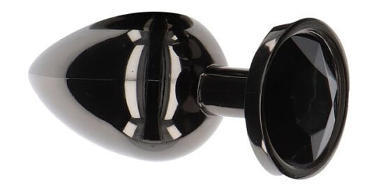 Butt Plug With Diamond Jewel Large