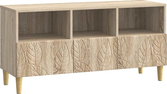 TV skap 102 x 34,5 x 50 cm Sonoma eik Konstruert tre TV skap 102 x 34,5 x 50 cm Sonoma eik Konstruert tre