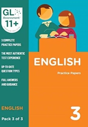 11+ Practice Papers English Pack 3 (Multiple Choice) Av Gl Assessment