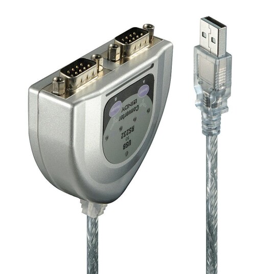 LINDY USB to RS232 Converter. 2 t  Factory Sealed