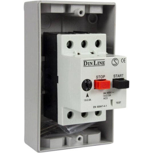 Malmbergs Elektriske MOTORVERNBRYTER 4.0 - 6.3 A - 4329258 Malmbergs Elektriske MOTORVERNBRYTER 4.0 - 6.3 A - 4329258