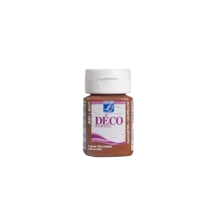 Lb Hobby Deco Soft Akryl 50 Ml Kastanje 132 Lb Hobby Deco Soft Akryl 50 Ml Kastanje 132