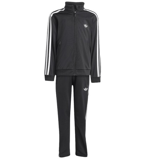 Adidas Originals Black/White Firebird Ts Sweat Sett 104