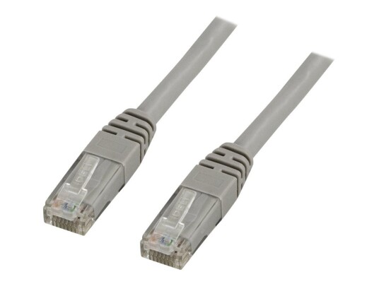Deltaco 35 m CAT 6 RJ-45 Koblingskabel Grå UTP Deltaco 35 m CAT 6 RJ-45 Koblingskabel Grå UTP