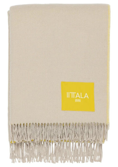Iittala Play pledd 130x180 cm Beige-gul