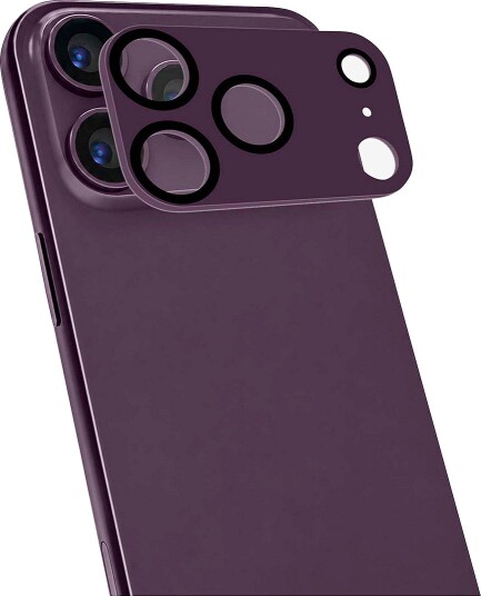 Celly - Kamerabeskyttelse CameraPro iPhone 18 Pro/17 Pro Cherry - Lilla