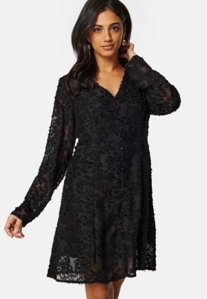 SELECTED FEMME Fina LS Short Dress Black L
