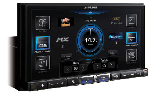 Alpine iLX-705D DAB+, Bluetooth, Android Auto, Carplay++