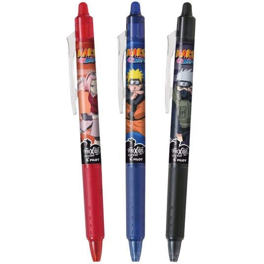 Pilot FriXion Clicker Naruto 0.7 Red