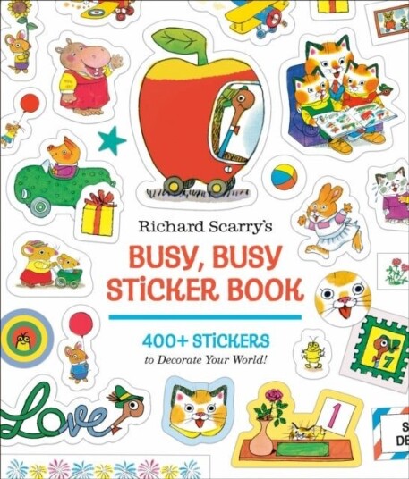 Richard Scarry's Busy Busy Sticker Book