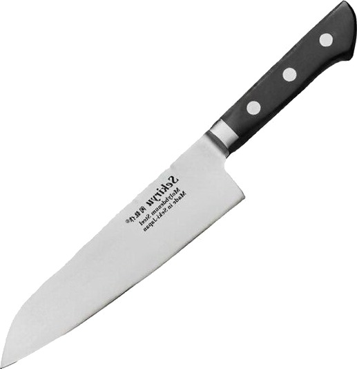 Sekiryu Master santokukniv 18 cm svart