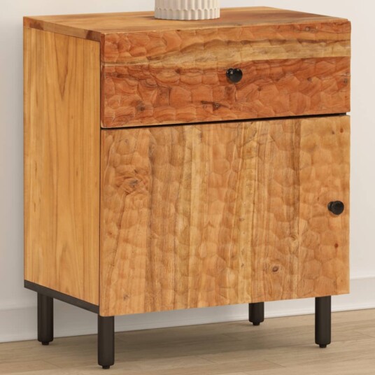 Nattbord 50x33x60 cm heltre akasie 8720845422813