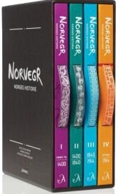 Norvegr : Norges historie i 4 bind, Veldig pen bok / som ny