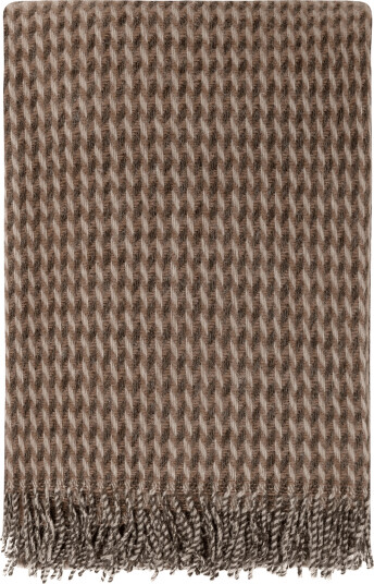 Høie of Scandinavia Teide Pledd Sjokoladebrun Brown 120X180CM
