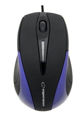 Esperanza EM102B Optisk Trackball Mus med 3 Knapper - Blå Esperanza EM102B Optisk Trackball Mus med 3 Knapper - Blå
