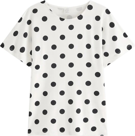 Lindex Top With Wide Sleeves   White   146/152