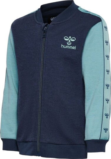 Hummel Wulbato Jakke Til Barn I Ull/bomull, Black Iris