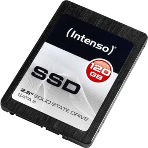 Intenso 120GB SATA III SSD med 2.5" Formfaktor