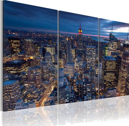 Bilde Utsikt Ovenfra Nyc 120x80 Artgeist sp. z o. o.