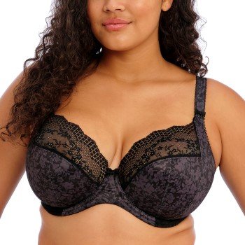 Elomi BH Lucie Underwire Stretch Plunge Bra Svart M 95 Dame