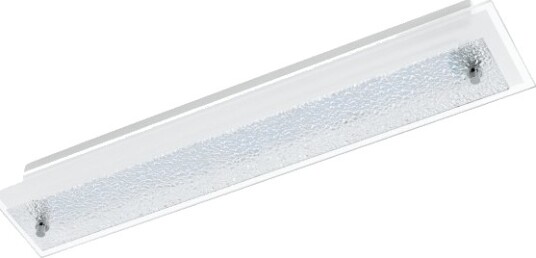 Eglo Priola Loft 2X550lm 450X90 Mm Hvit 4000K Eglo Priola Loft 2X550lm 450X90 Mm Hvit 4000K