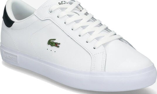 Lacoste Powercourt 125 2 Sma   WHT/DK GRN   45