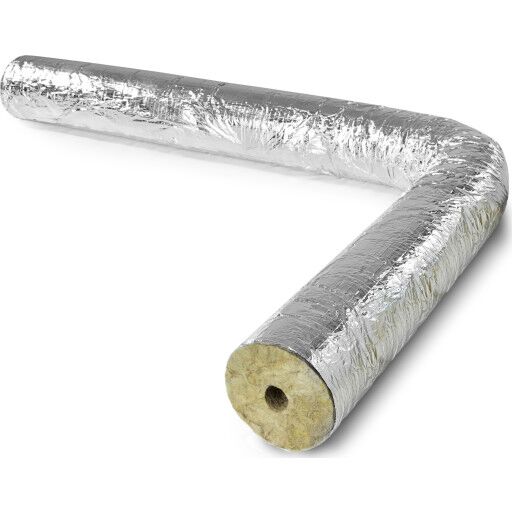Rockwool Flex Rørskål med Alutape 15 mm - Effektiv Isolasjon for Varme- og Kjølerør Rockwool Flex Rørskål med Alutape 15 mm - Effektiv Isolasjon for Varme- og Kjølerør