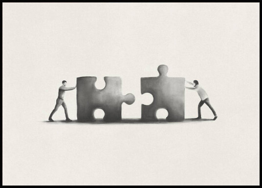 Teamwork Plakat Plakat / 70x100cm Teamwork Plakat Plakat / 70x100cm
