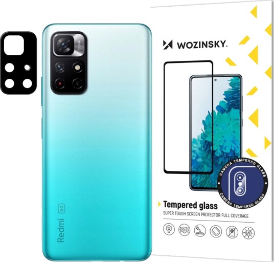 Wozinsky Full Camera Glass 9H Tempered Glass For Whole Camera Xiaomi Redmi Note 11T 5G/Redmi Note 11S 5G/Poco M4 Pro 5G Wozinsky Full Camera Glass 9H Tempered Glass For Whole Camera Xiaomi Redmi Note 11T 5G/Redmi Note 11S 5G/Poco M4 Pro 5G