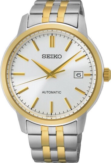 Seiko Herreklokke SRPH92K1 Classic Hvit/Stål Ø41 mm
