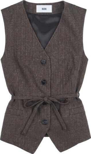 Solotre Dame Jakker Brun L,