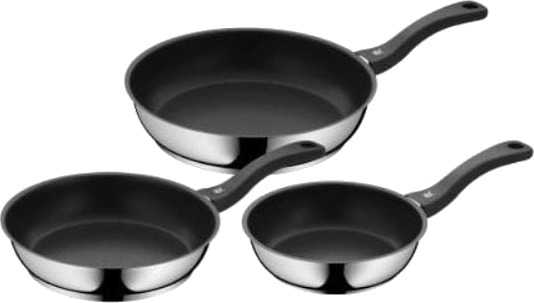 Wmf 3201113818 Rund All Bruk Panne Sort Rustfritt Stål Keramisk Gass Halogen Induksjon 3 Stykker 340 Mm Wmf 3201113818 Rund All Bruk Panne Sort Rustfritt Stål Keramisk Gass Halogen Induksjon 3 Stykker 340 Mm