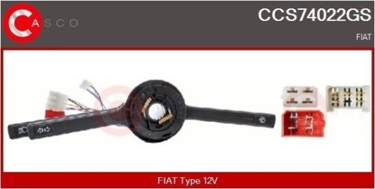 Bryter komplett rattstamme CASCO CCS74022GS