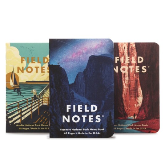 Field Notes National Parks Series A 3-pakke Field Notes National Parks Series A 3-pakke