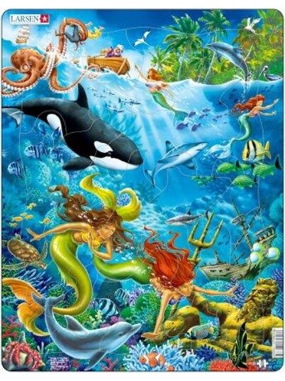 Larsen Puzzles Mermaids Larsen Puzzles Mermaids