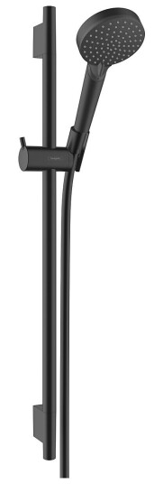 Hansgrohe Vernis Blend Dusjsett Vario Dusjstang S Puro 65, EcoSmart, Sort Matt