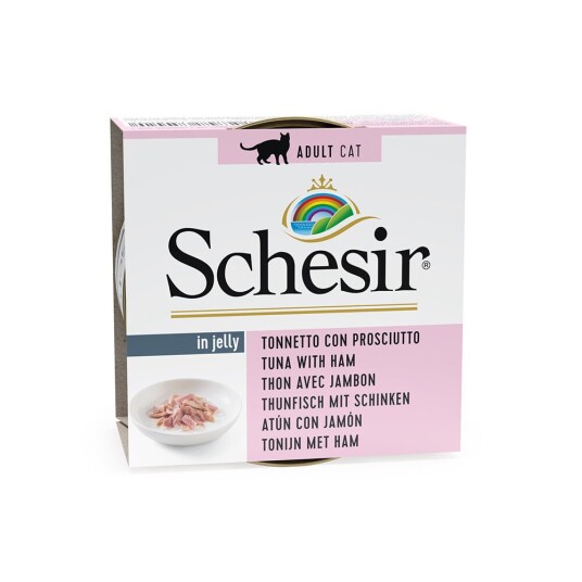 Schesir I Gelé 6 X 85 G Tunfisk Med Skinke