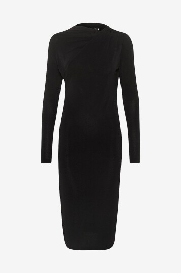 KAFFE - Kjole kaAida Jersey Dress - Svart KAFFE - Kjole kaAida Jersey Dress - Svart