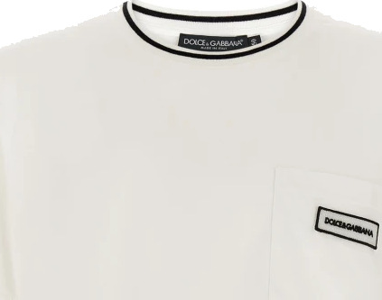 Dolce & Gabbana Herre Topper Hvit 3XL,
