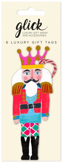 Gavemerkelapper 6pk Nutcracker