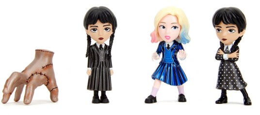 Jada Toys Wednesday Figursett 4-Pakning 6 cm Metall Jada Toys Wednesday Figursett 4-Pakning 6 cm Metall