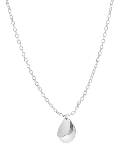 DRAKENBERG SJÖLIN Lakeside Drop Necklace |Silver |One Size DRAKENBERG SJÖLIN Lakeside Drop Necklace |Silver |One Size